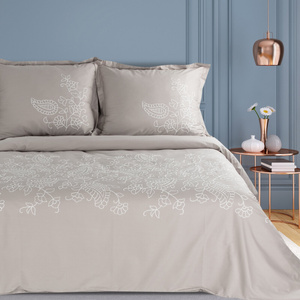 Bedding 220 x 200 3pc Embroidered Cotton HAFT 10B