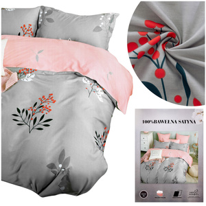 Bedding 160 x 200 3pc Satin Cotton Dahlia 10