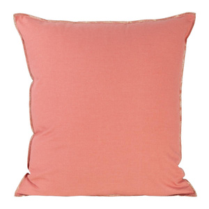 Decorative Linen Pillowcase 45 x 45 4F J.Pink+Gold
