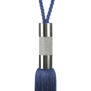 Decorative Cord for Curtains 76 x 38 Mona Navy Blue