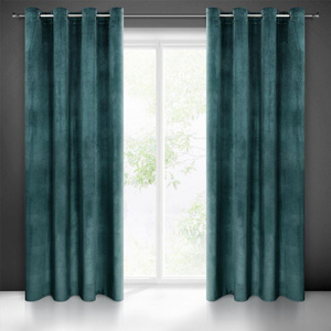 Curtain 140 x 250 Decorative Velvet Melanie C.Blue