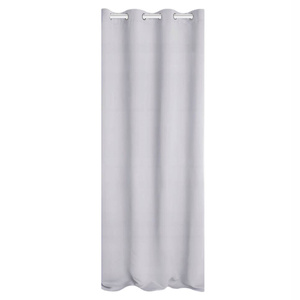 Curtain 140 x 250 Blackout Hold Holder White