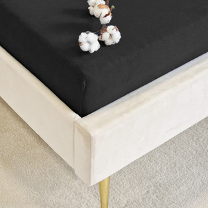 140 x 200 Jersey sheet with elastic Gaia 27