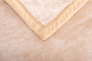 Blanket 160 x 200 Acrylic Solid Warm Yasemin 06