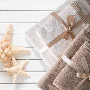 Towel Set 2 pcs Kos 50x90 70x140 White