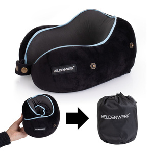 Rogal Memory Travel Pillow with Hood Comfy 02