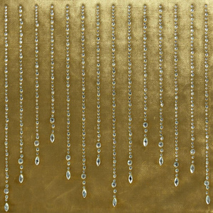 Royal3 Gold 35 x 220 Velvet Decorative Runner