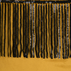 Velvet Jasper Curtain 140 x 250 Honey Spun