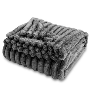 Blanket 160 x 200 Microfiber Plush Shirley 02