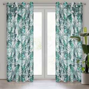 Ready-made Curtain Adeline Slider 140 x 250 B+Green