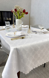 Decorative Tablecloth 160 x 300 Jacquard Camille 01