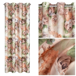 Curtain 140 x 250 Decorative Drawstring Altea Beige