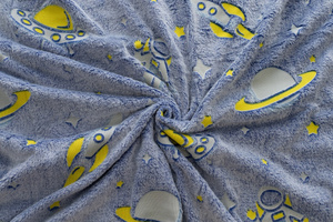 Blanket 150 x 200 Microfiber Fluorescent Peter 02