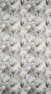 Curtain 140 x 250 Decorative Eyelets Lari Silver