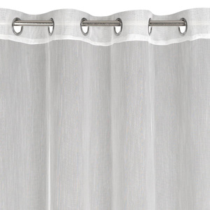 Decorative Curtain Nice 140 x 250 White Drawers