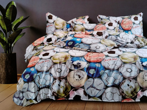 Bedding 160 x 200 3pcs Satin Dalwin 1111