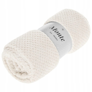 Blanket 70 x 150 Microfiber Jacquard Monte Cream