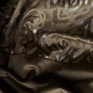 Curtain 140 x 250 Decorative Liza Beige+Gold