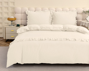 Bedding set 220 x 200 3 pcs with Ruffles Maximo 02