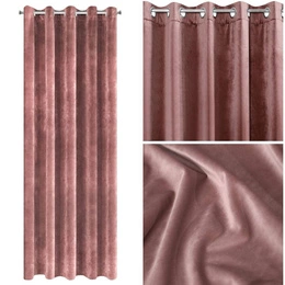 Curtain 140 x 250 Ready Decorative Villa1 C. Pink