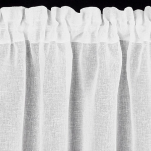 Curtain 30 x 150 Decorative Ready Helia White+Yellow