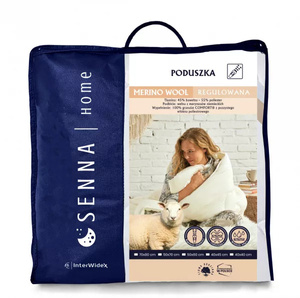 Pillow 40x40 MERINO WOOL Merino Wool White