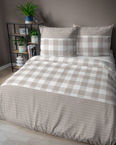 Bedding 140 x 200 2pcs Asti Satin Cotton 5083A