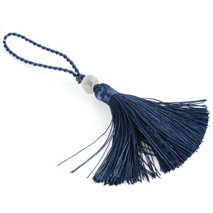 HELEN Decorative Curtain Tieback 18 cm Navy Blue