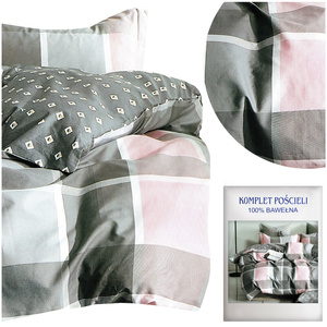 Bedding 160 x 200 3pc Satin Cotton No. A1449