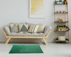 Rug 50 x 70 Soft Plush Fur Rabbit 114