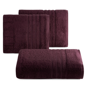 Lavin 06 Maroon 50 x 90 Terry Bath Towel