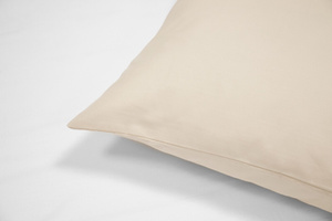 Cotton pillowcase 50 x 50 Uniform Ola Beige Beige