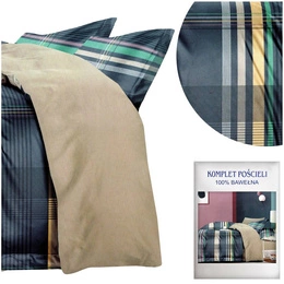 Bedding 200 x 220 3pc Satin Cotton No. A1525