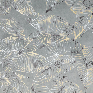 Curtain 135 x 250 Decorative Ready Odeta Steel