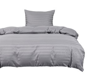 Bedding 140 x 200 2pcs Satin Striped Ramiro 02