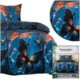 Bedding 140 x 200 2pcs Satin Maria 3149