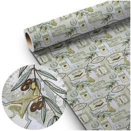 Tablecloth 140 cm Decorative by the Meter Lena 05