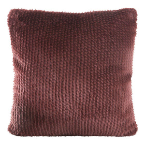 Fox Fur Pillowcase 45 x 45 Marsala Maroon