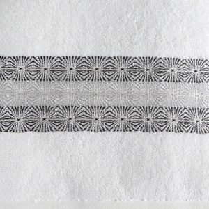 70 x 140 Bath Towel Cotton Malika 01 White