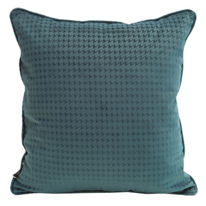 Decorative Velvet Pillowcase 40 x 40 AMELIA Turquoise