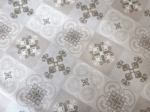 Tablecloth 140 cm Decorative by the Meter Lena 37