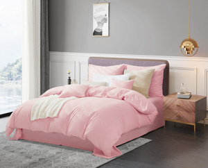 Bedding 140 x 200 2pc Cotton Adamash Powder