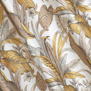 Curtain 140 x 250 Design91 Velvet Bari B+Rudy 