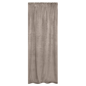 Curtain 140 x 270 Decorative Velvet Soft C.Beige