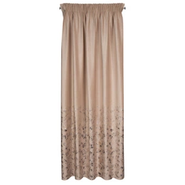 Curtain 140 x 270 Velvet Tape Mirela Beige