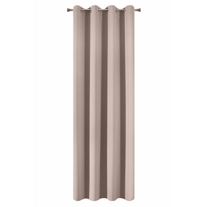 Curtain 135 x 250 Decorative Blackout Logan Powder