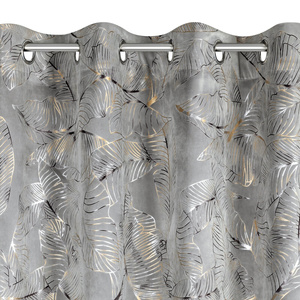 Curtain 135 x 250 Decorative Ready Odeta Steel