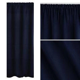 Curtain 140 x 270 Blackout Tape Hold Garnet