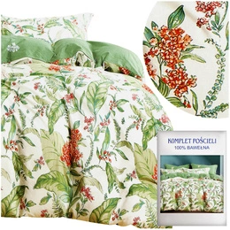 Bedding 160 x 200 3pcs Cotton Satin No. A1612