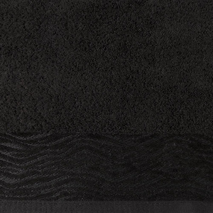 Bath Towel 500 Gm2 Dafne 05 Black 50 x 90
